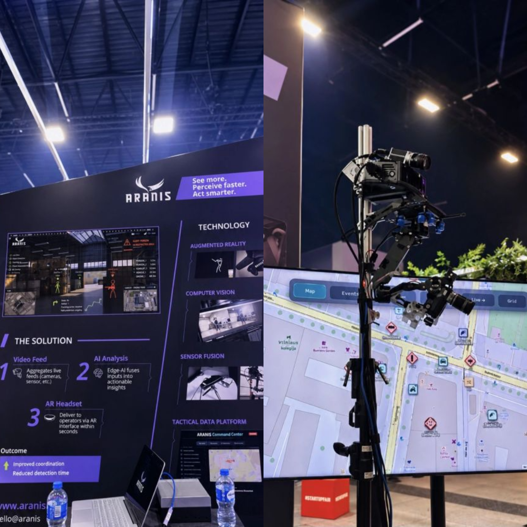 Aranis at Vilnius StartupFair